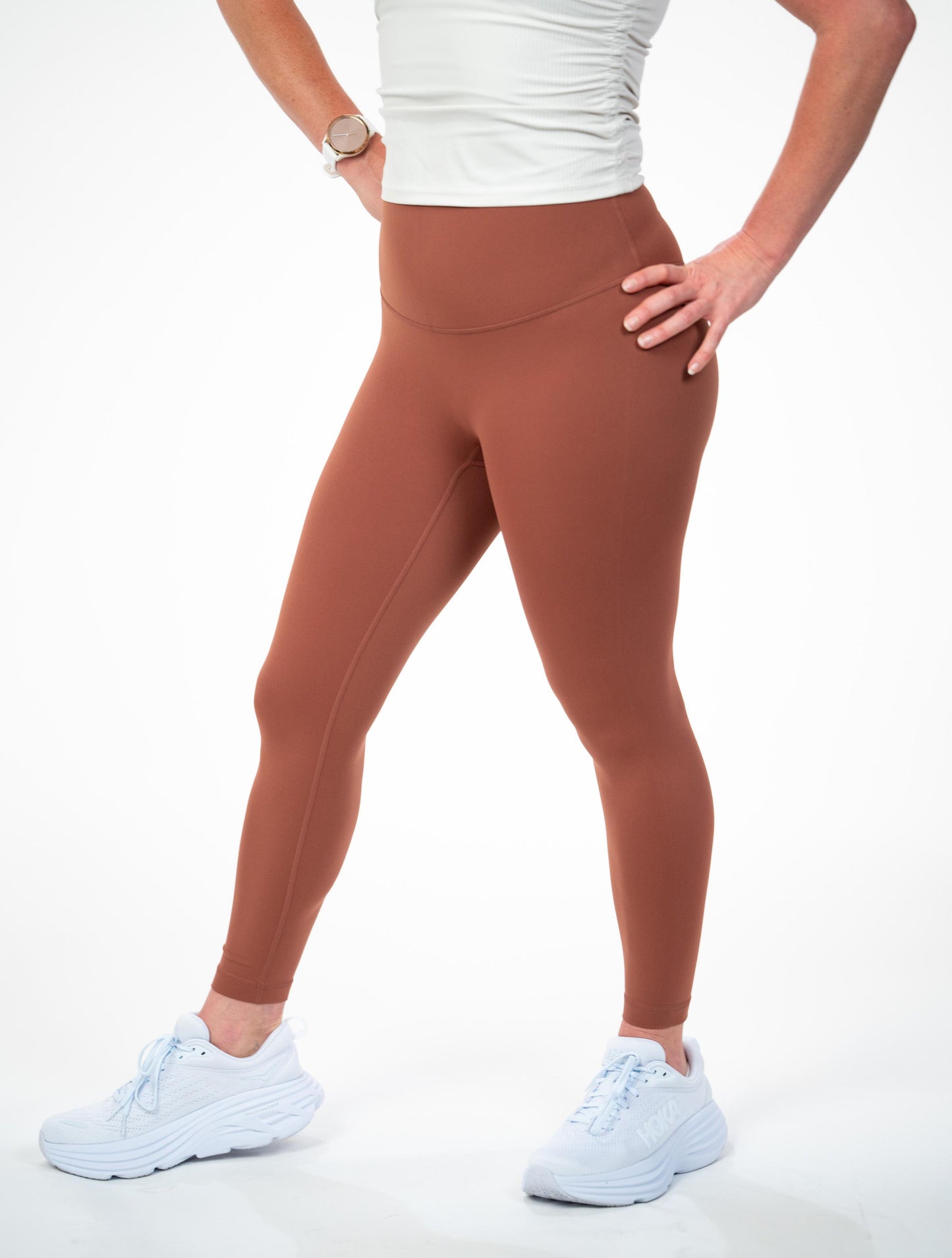 Essential Seamless Leggings - Brown